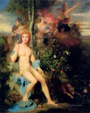 アポロンと九人のミューズ 象徴主義 聖書神話 ギュスターヴ・モロー Oil Paintings